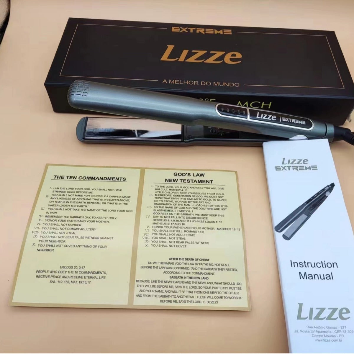 Plancha de Cabello Profesional Lizze Extreme