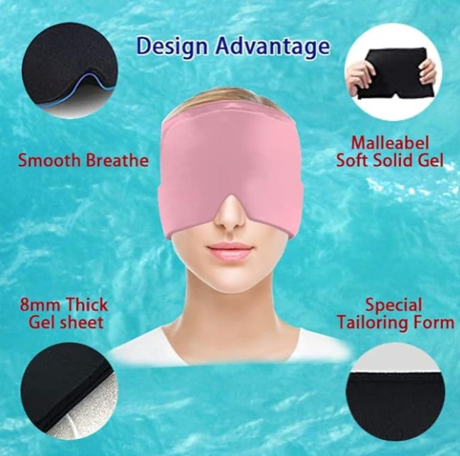 Gorro Gel Terapéutico para Migraña