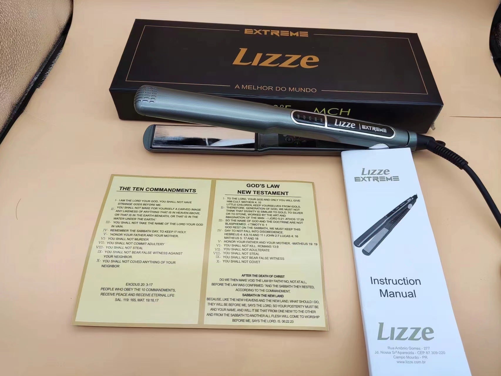 Plancha de Cabello Profesional Lizze Extreme