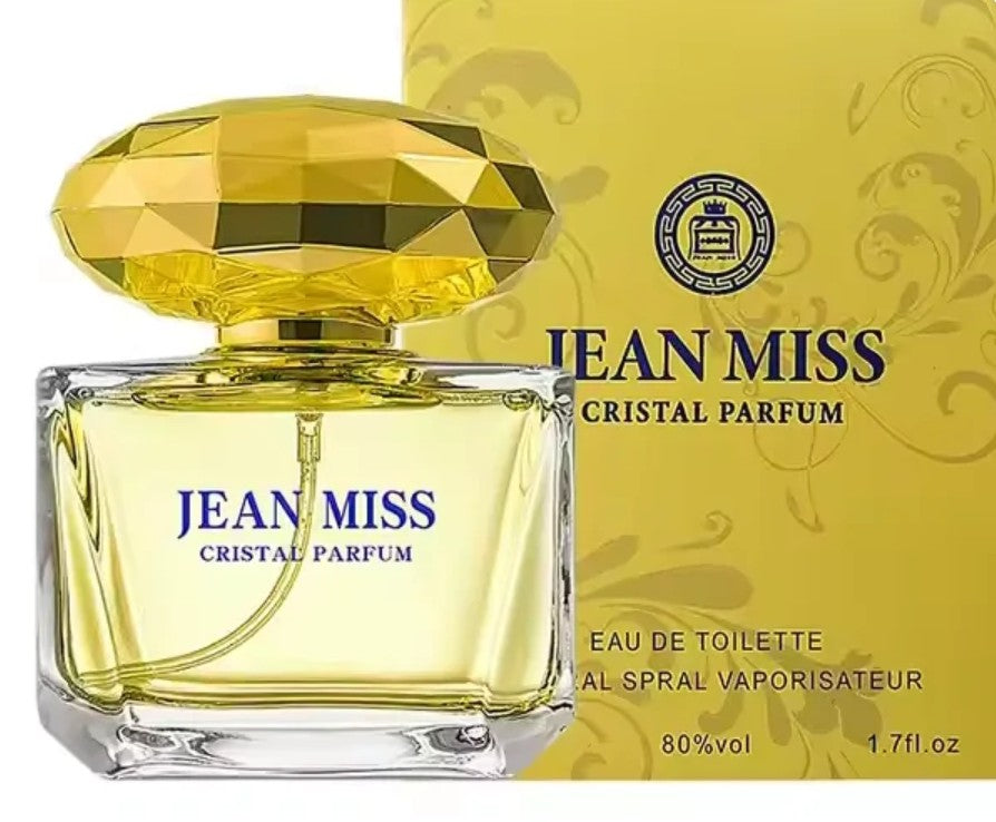Jean Miss Cristal Parfum – Fragancias Elegantes para Mujer (4 Colores)