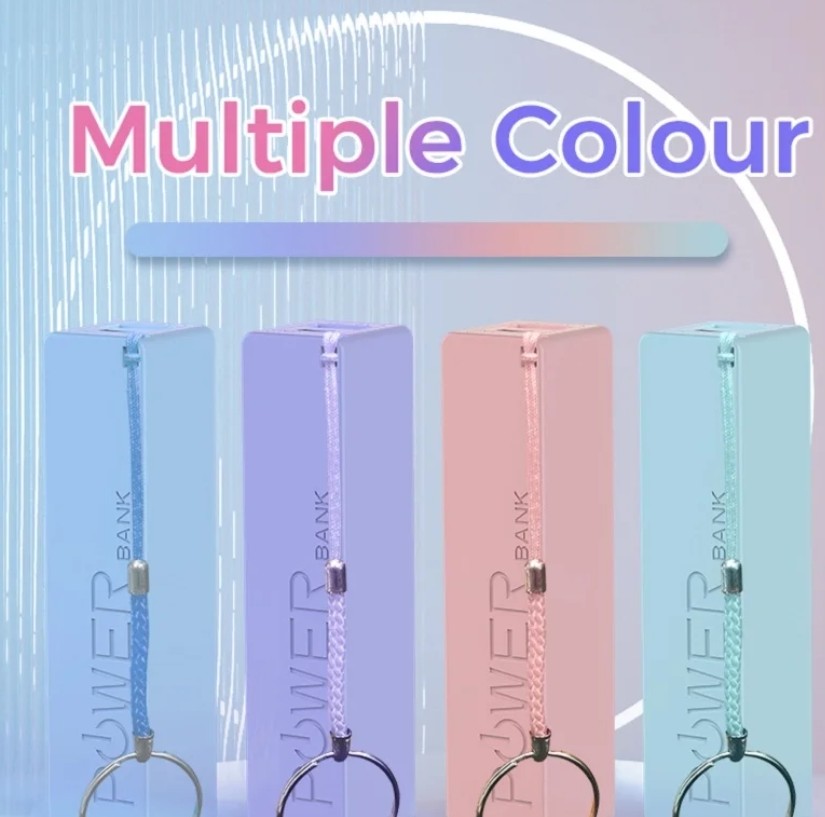 Mini Power Bank 2600mAh – Cargador Portátil Compacto USB/Type-C