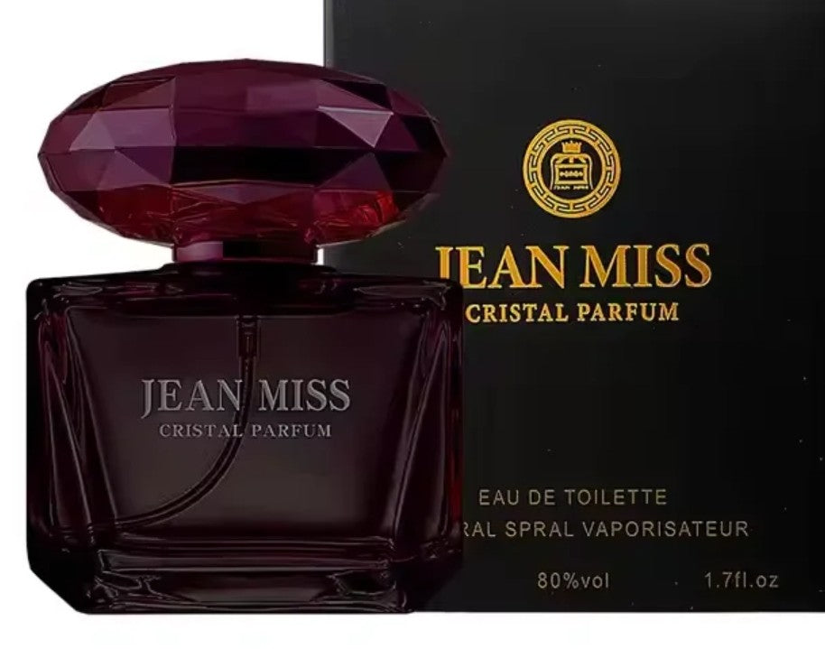 Jean Miss Cristal Parfum – Fragancias Elegantes para Mujer (4 Colores)