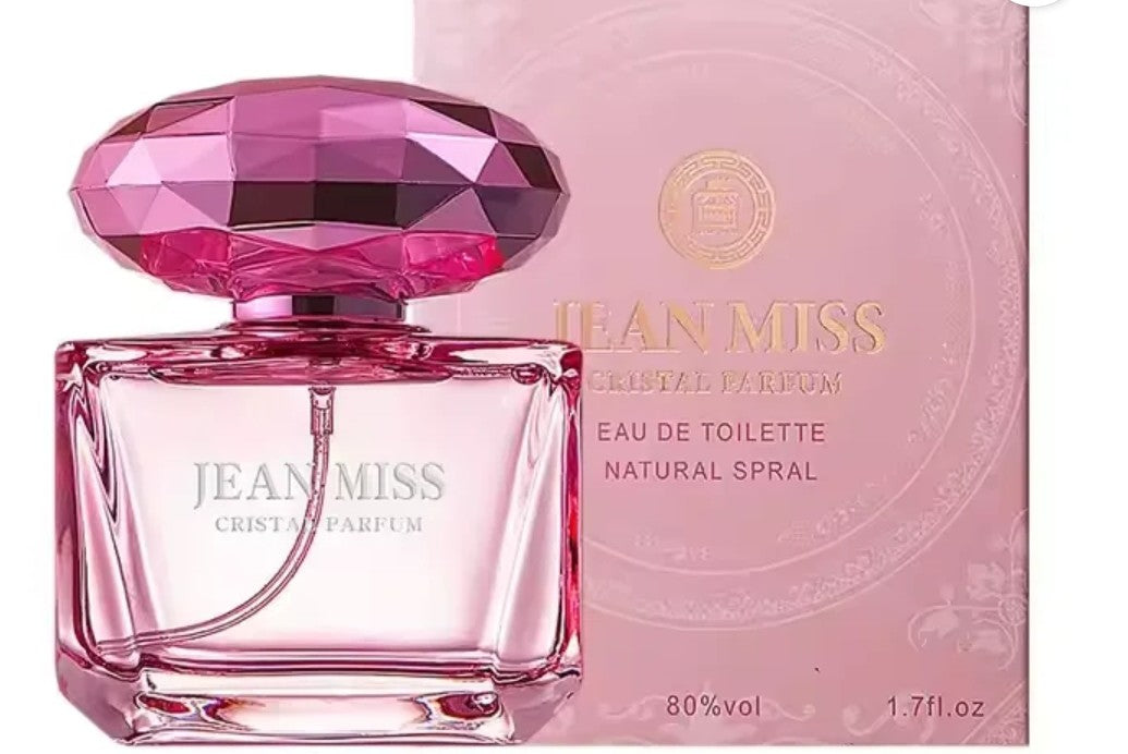 Jean Miss Cristal Parfum – Fragancias Elegantes para Mujer (4 Colores)